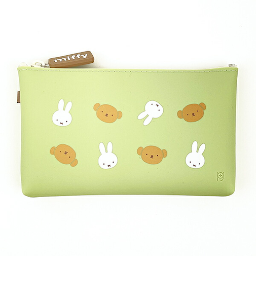 ミッフィー miffy NUU ポーチ  (グリーン)