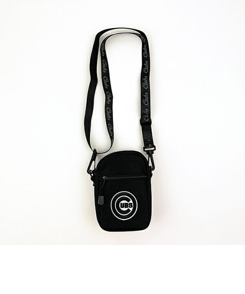 MLB(メジャーリーグ) カブス ショルダーバッグ(ブラック) 野球