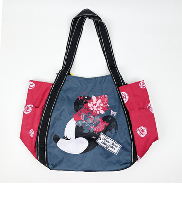 ディズニー ミニーマウス バルーントートバッグ(グレー) Disney