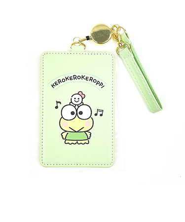 サンリオ けろけろけろっぴ パスケース (グリーン) 定期入れ  Sanrio