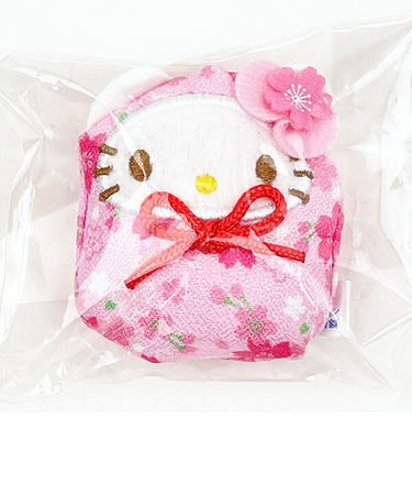 サンリオ ハローキティ 桜だるま マグネット ピンク マスコット