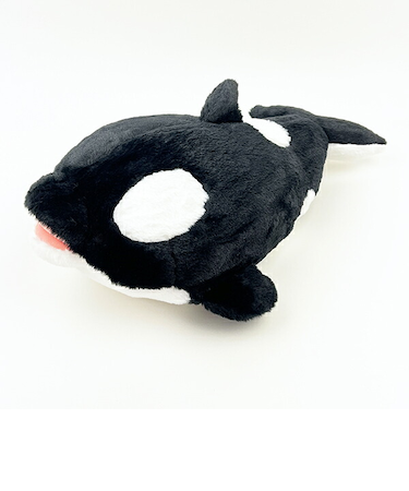 海中散歩 シャチ もちだっこ クッション ぬいぐるみ