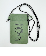 スヌーピー ファスナーサコッシュ ジョー・クール バッグ SNOOPY