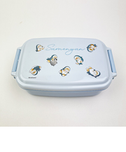 モフサンド mofusand ランチボックス(仕切付) ブルー ランチ 日本製