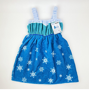 ディズニープリンセス アナと雪の女王 エルサ プチドレス キッズ バスドレス タオル サマー