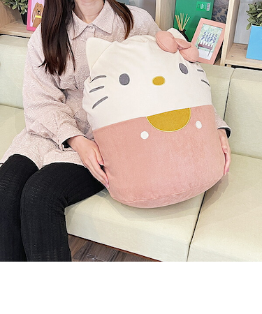 サンリオ ハローキティ くつろぎキティ ビーズクッション 大きい