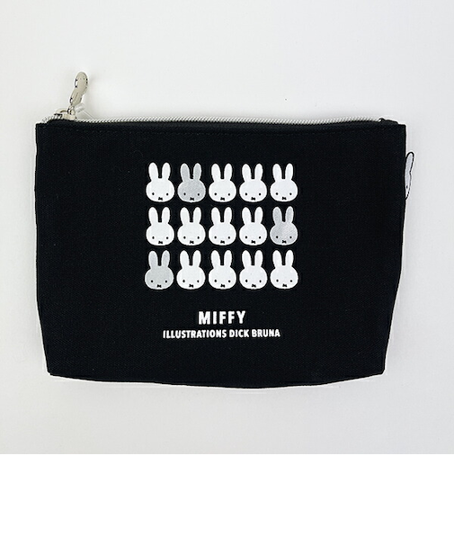ミッフィー 帆布ポーチ(M) miffy