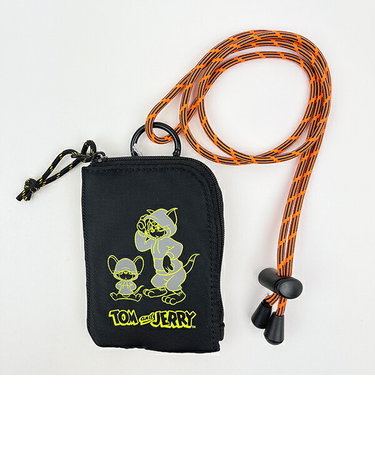 トムとジェリー フーディーミニポーチ (ブラック)