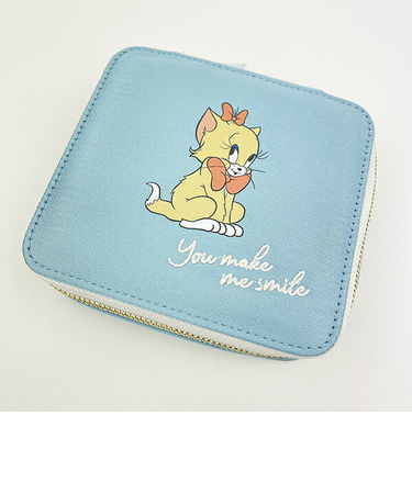 トムとジェリー トゥーツ ガールズスクエアポーチ (ブルー) ガールズシリーズ