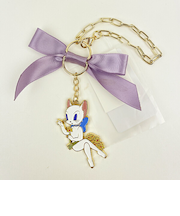 トムとジェリー トゥードルス ガールズリボンチャーム (パープル) ガールズシリーズ
