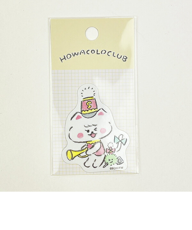 ほわころくらぶ しろころんちゃん 5th ダイカットステッカー 文具 シール