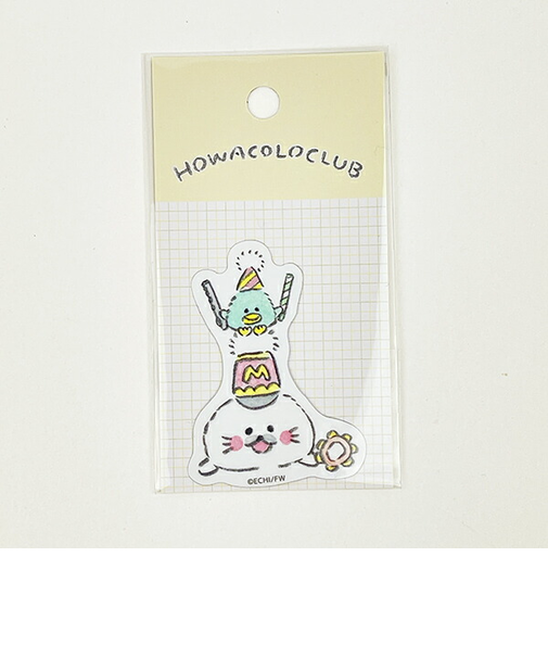 ほわころくらぶ むくころちゃん 5th ダイカットステッカー 文具 シール