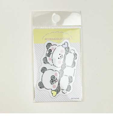 ほわころくらぶ ほわころちゃん&ぱんころちゃん ハート ステッカー 文具 シール