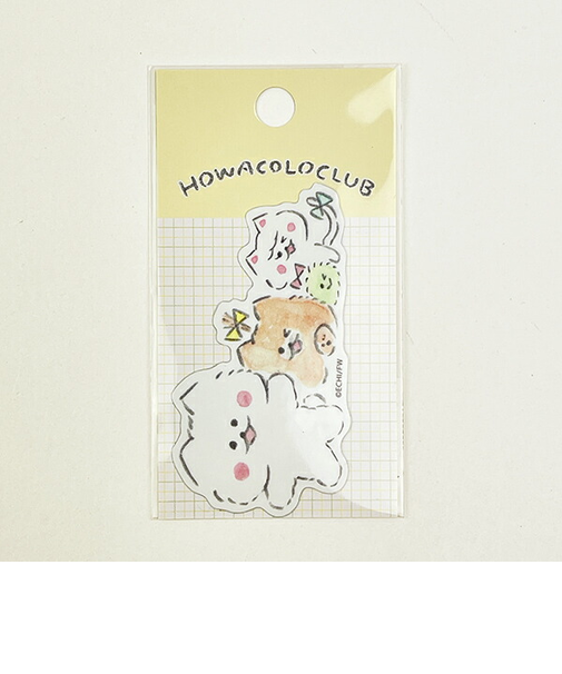 ほわころくらぶ 集合 ステッカー 文具 シール
