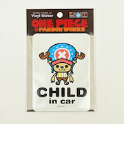 ワンピース チョッパー 「CHILD in CAR」 車用 ステッカー カー用品 日本製
