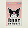 サンリオ クロミ 「BABY ON BOARD」車用 ステッカー カー用品 日本製  Sanrio