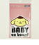 サンリオ ポムポムプリン 「BABY ON BOARD」車用 ステッカー カー用品 日本製  Sanrio