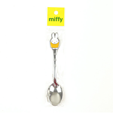 ミッフィーmiffy スプーン イエロー 食器 日本製