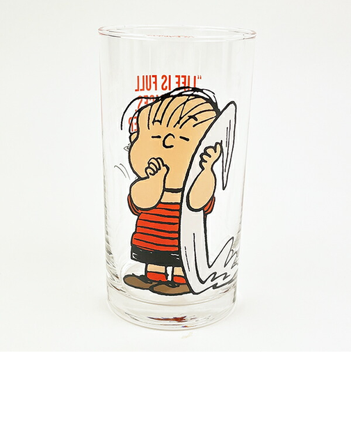 スヌーピー ライナス グラス(レッド) コップ 日本製 SNOOPY