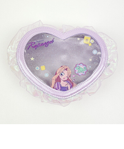 ディズニープリンセス ラプンツェル バレエコア ハート型クリアポーチ Disney