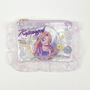 ディズニープリンセス ラプンツェル バレエコア フリル付クリアポーチ Disney