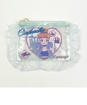 ディズニープリンセス シンデレラ バレエコア フリル付クリアポーチ Disney