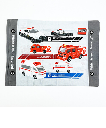 タカラトミー トミカ 子供用 枕カバー キッズ まくらカバー