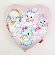 SWIMMER(スイマー) ハート ダイカットクッション