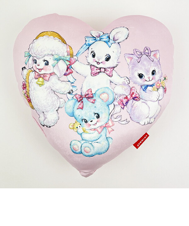 SWIMMER(スイマー) ハート ダイカットクッション
