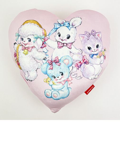 SWIMMER(スイマー) ハート ダイカットクッション