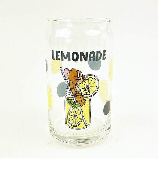 トムとジェリー ジェリー レモネード 缶型グラス コップ 日本製
