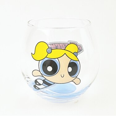 パワーパフガールズ バブルス まんまるグラス コップ 日本製