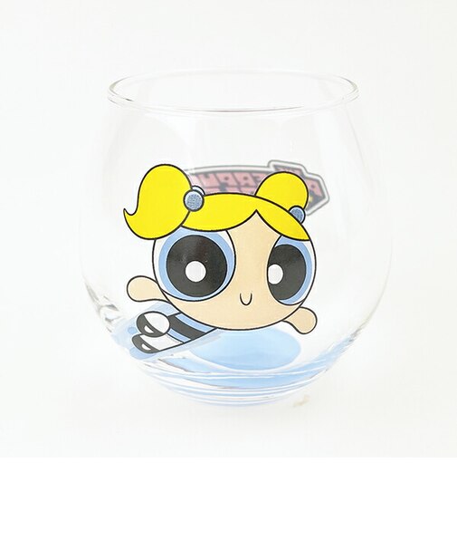 パワーパフガールズ バブルス まんまるグラス コップ 日本製