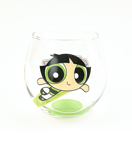 パワーパフガールズ バターカップ まんまるグラス コップ 日本製
