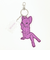 トムとジェリー ビッグラバーチャーム(パープル) キーホルダー トムジェリ