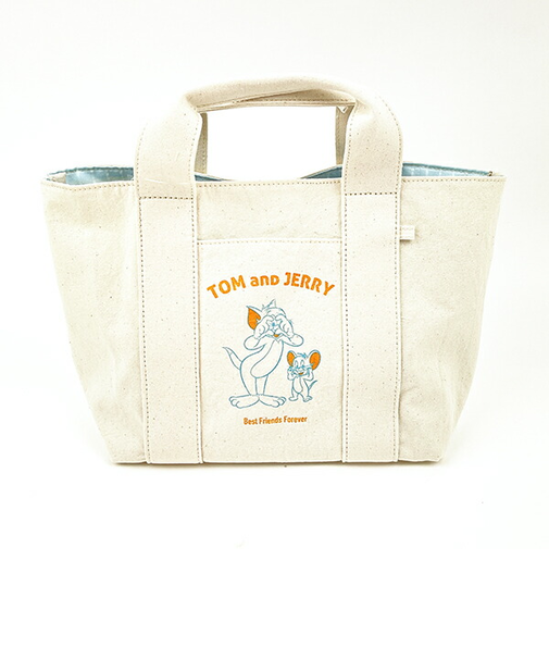 トムとジェリー バースデートートバッグ(ブルー) ランチ トムジェリ