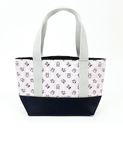 内藤ルネ ルネパンダ ミニトートバッグ (ピンク) ランチ 日本製