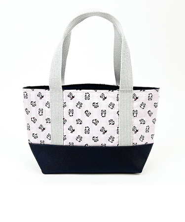 内藤ルネ ルネパンダ ミニトートバッグ (ピンク) ランチ 日本製