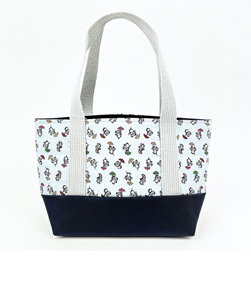 内藤ルネ ルネパンダ ミニトートバッグ (ブルー) ランチ 日本製