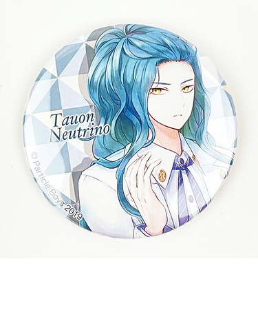 素粒子男子 Particle Boys缶バッジO(TauonNeutrino) 推し活 日本製