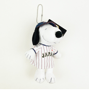 スヌーピー 侍ジャパン マスコット キーホルダー ぬいぐるみ SNOOPY