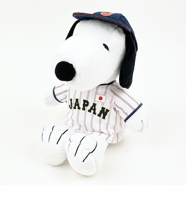 スヌーピー 侍ジャパン ぬいぐるみ SNOOPY