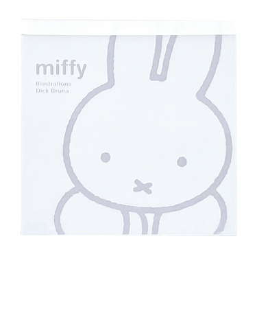 ミッフィー miffy スクエアメモ(アップ) 文具 日本製