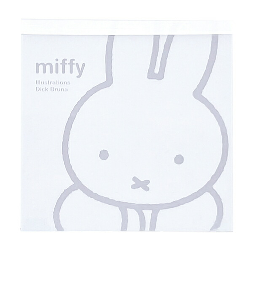 ミッフィー miffy スクエアメモ(アップ) 文具 日本製