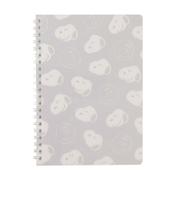 スヌーピー A5リングノート(フェイス) 文具 日本製 SNOOPY