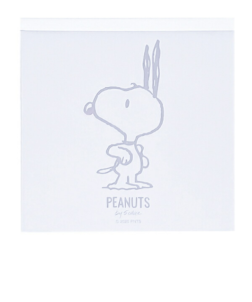 スヌーピー スクエアメモ(ビックリ) 文具 日本製 SNOOPY