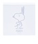 スヌーピー スクエアメモ(ビックリ) 文具 日本製 SNOOPY