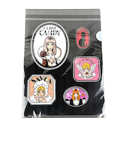 内藤ルネ キャンディ(CANDY) A4クリアファイル 文具 RUNE
