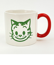 オサムグッズ キャット カラーマグカップ(アイボリー) コップ