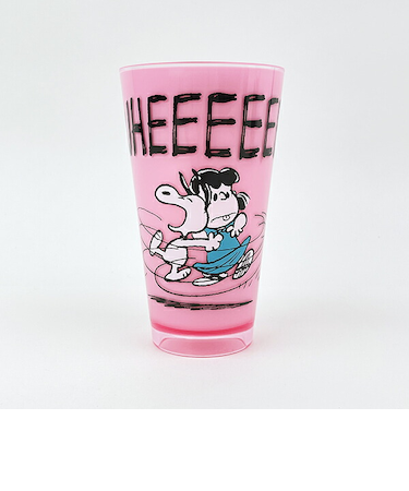 スヌーピー アクリルタンブラー (ピンク) コップ SNOOPY
